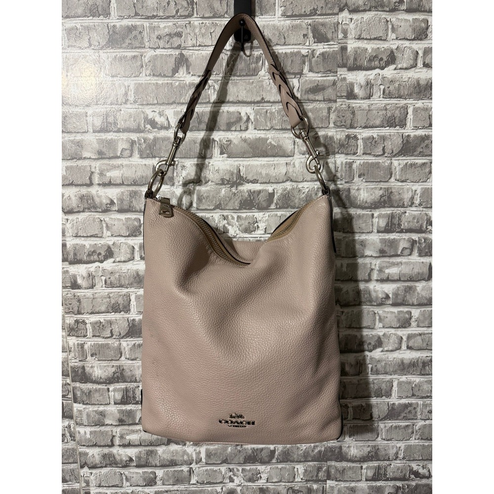 Coach Grey leather bag
